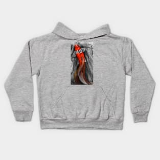 koi art Kids Hoodie